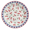 Ver imagem 3 de Prato de Sobremesa de Cerâmica Donna Jardim de Cerejas 18cm 6 Unidades - Biona 149874