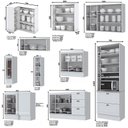 Ver imagem 4 de Cozinha Completa de Canto Americana 10 Peças com Torre Quente Branco - Móveis Henn