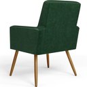 Ver mais imagens de Kit 02 Poltronas Decorativa Para Sala De Estar Maria W01 Pés Palito Facto Verde Musgo - Lyam Decor