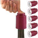 Ver imagem 1 de Tampa Garrafa de Vinho a Vacuo Pressão Rolha 06 unidades