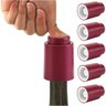 Tampa Garrafa de Vinho a Vacuo Pressão Rolha 06 unidades - 1