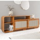 Ver imagem 2 de Rack para Tv 75 Polegadas 180cm 2 Portas Santorini