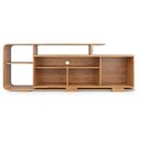 Ver mais imagens de Rack para TV até 75 Polegadas 2 Portas Palinha 180cm Santorini Marrom Mel/Palha Natural
