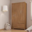 Ver imagem 1 de Guarda Roupa Solteiro Lótus 4 Portas 2 Gavetas Amendola Tana Decor Demobile