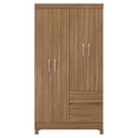 Ver imagem 3 de Guarda Roupa Solteiro Lótus 4 Portas 2 Gavetas Amendola Tana Decor Demobile