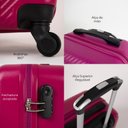 Ver imagem 3 de Mala de Bordo Abs 360 Swiss Move Zug Pink Swiss Move