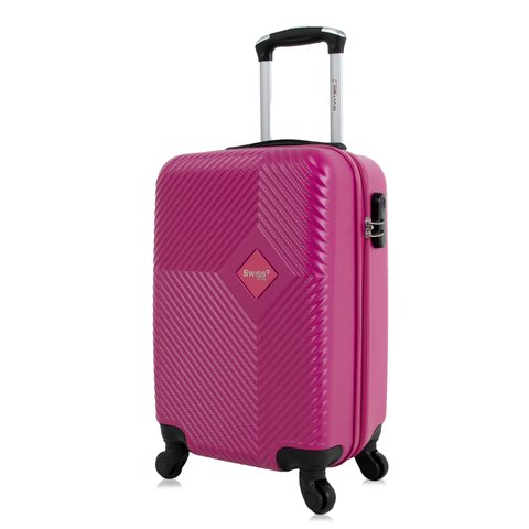 Mala de Bordo Abs 360 Swiss Move Zug Pink Swiss Move