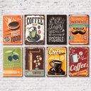 Ver imagem 3 de Kit Placas Decorativas Cozinha Café Frase Mdf - 8 Placas