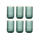 Ver imagem 1 de Jogo de 6 Copos L´hermitage Cameratta Verde Dou. 425ml 29639