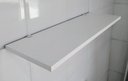 Ver imagem 1 de Suporte em Mdf e Alumínio para Prateleira de até 30cm de Largura