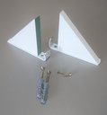 Ver imagem 4 de Suporte em Mdf e Alumínio para Prateleira de até 30cm de Largura