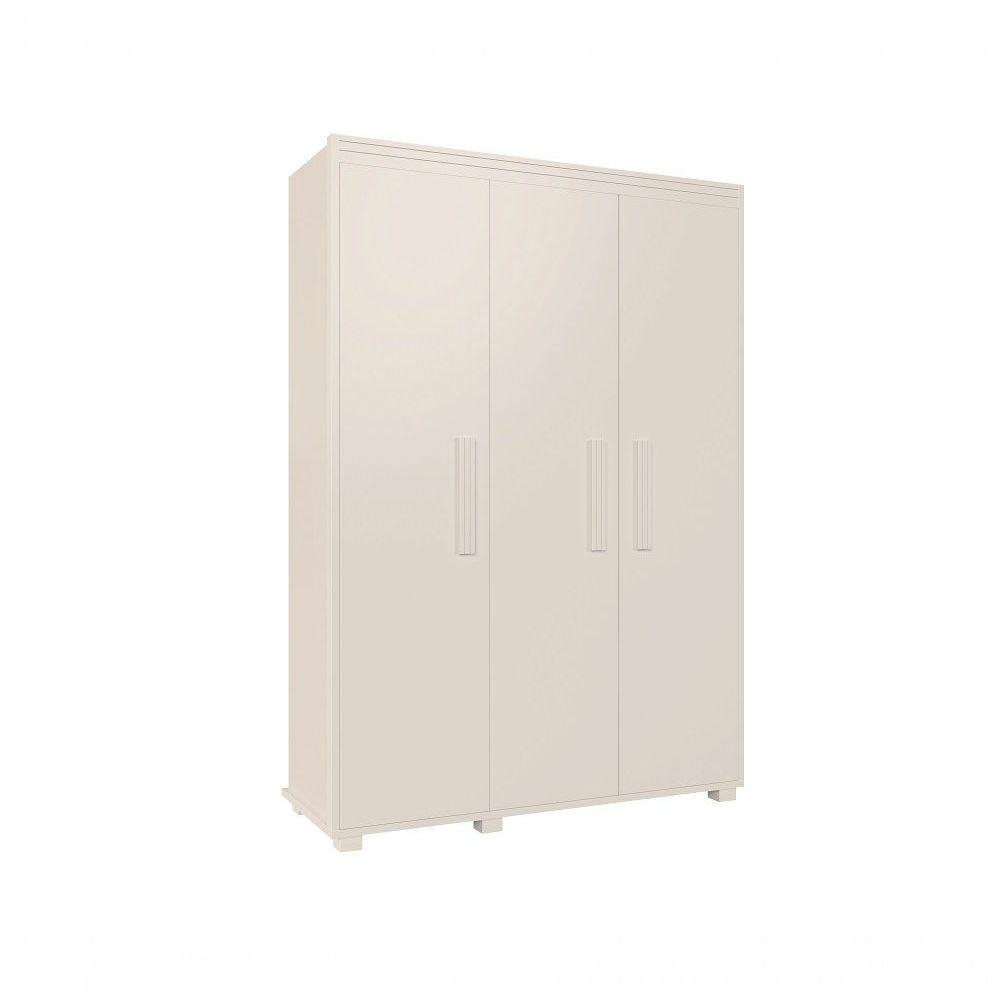 Guarda Roupa Belize 3 Portas 1 Gaveta Branco Camas Fênix Cor:branco ...