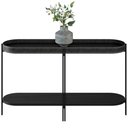 Ver imagem 3 de Aparador Decorativo Industrial Para Sala de Estar Jantar Sintético Nord L05 Preto - Lyam Decor