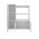 Ver imagem 4 de Balcão Multiuso para Forno e Microondas 3 Portas Tecnomobili Bl3310 Branco