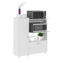 Ver imagem 1 de Balcão Multiuso para Forno e Microondas 3 Portas Tecnomobili Bl3310 Branco