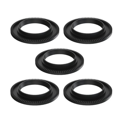 Kit 5 Espalha Chama de Fogão Queimador Duplo Ferro 17,5cm