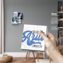 Ver imagem 3 de All Star Azul - Quadros Modulares ou Placas Modulares Decorativas com 4 Peças