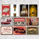 Ver imagem 3 de Kit Placas Decorativas Drinks Bebidas Bar Mdf - 10 Placas