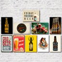 Ver imagem 3 de Kit Placas Decorativas Cervejas Bar Boteco Mdf - 10 Placas