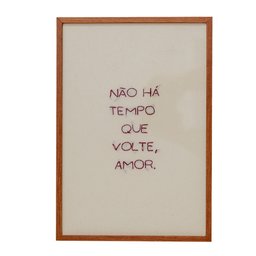 Quadro Bordado Amor - 1