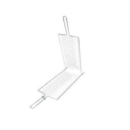 Grelha para Churrasco Dupla Super Grill 81x26 Mor - 2