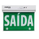 Ver imagem 1 de Placa Sinalização Led Saida PSA125 Face Unica Intelbras