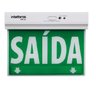 Placa Sinalização Led Saida PSA125 Face Unica Intelbras - 1