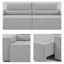 Ver imagem 7 de Sofa Cama 220cm Retratil e Reclinavel 3 Lugares Nepal