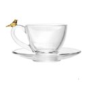 Ver imagem 2 de Conjunto 4 Xícaras de Café com Pires Linha Golden Bird