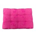 Ver imagem 3 de Puff Capitonê Luxo Jacquard Pink Medalhão