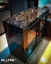 Ver imagem 3 de Papel Parede Decorativo Alltak Lavável Todos Modelos 60cmx1m - Mármore Nero
