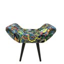 Ver imagem 2 de Puff Decorativo Elegance Jacquard Romero Britto