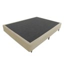 Ver imagem 1 de Cama Base Box Casal Bege Suede 38x138x188