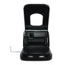 Perfurador de Papel 2 Furos 70 Folhas Preto - 4