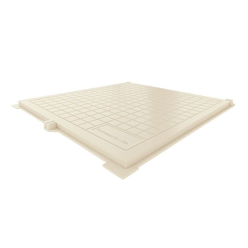 Tampão Articulado S Rebaixo Passagem Inspeção Bege 40x40cm - 2