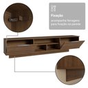 Ver imagem 2 de Rack Suspenso para TV até 80 Polegadas 218 cm 2 Portas Rustic Stella Madesa