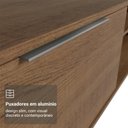 Ver mais imagens de Rack Suspenso para TV até 80 Polegadas 218 cm 2 Portas Rustic Stella Madesa