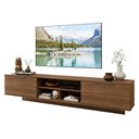 Ver imagem 3 de Rack Suspenso para TV até 80 Polegadas 218 cm 2 Portas Rustic Stella Madesa