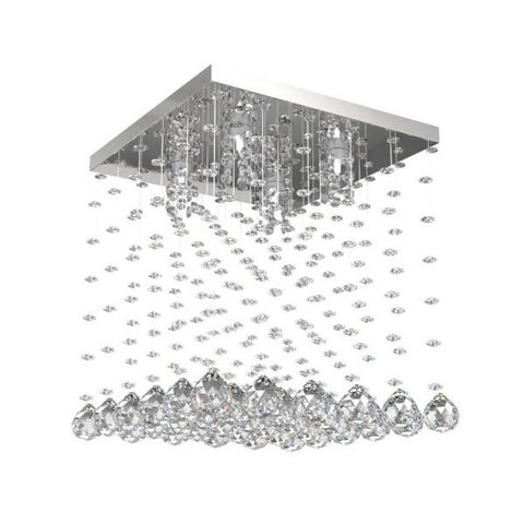 Lustre de Cristal Legitimo 32cm Sala de estar Mesa Jantar Quarto Living L303