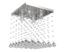 Ver imagem 1 de Lustre de Cristal Legitimo 32cm Sala de estar Mesa Jantar Quarto Living L303
