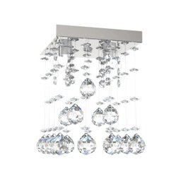 Lustre de Cristal Legitimo Piramide 15cm Corredor Lavabo Hall Entrada Sacada L302 - 2 Lustre de Cristal Legitimo Piramide 15cm Corredor Lavabo Hall Entrada Sacada L302 - 2