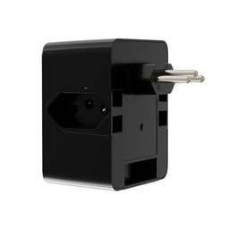 Protetor contra Raios Iclamper Energia 3 - com 3 Tomadas - Dps - Tecnologia Lcf - Preto - 26787 - 1