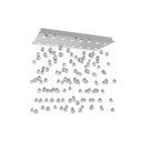 Ver imagem 1 de Lustre de Cristal Legitimo Aleatório 82X40cm Sala de estar Mesa Jantar Quarto Living Área Gourmet
