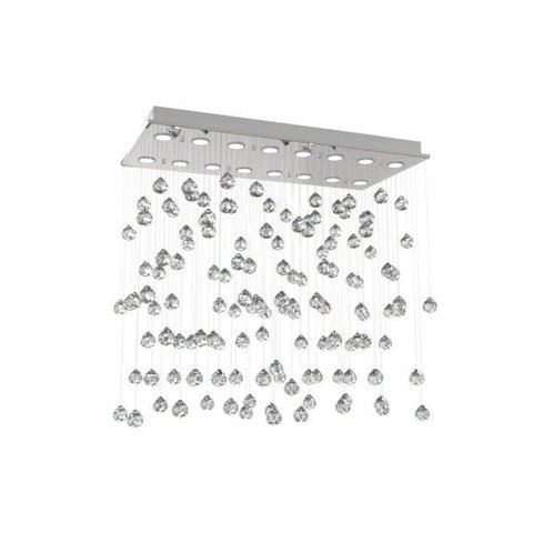 Lustre de Cristal Legitimo Aleatório 82X40cm Sala de estar Mesa Jantar Quarto Living Área Gourmet