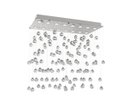 Ver imagem 1 de Lustre de Cristal Legitimo Aleatório 82X40cm Sala de estar Mesa Jantar Quarto Living Área Gourmet