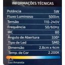 Ver imagem 2 de Lâmpada Led Halopin G9 5w 2200k 500lm Bivolt Luz Quente Mbled