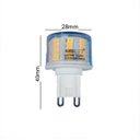 Ver imagem 3 de Lâmpada Led Halopin G9 5w 2200k 500lm Bivolt Luz Quente Mbled