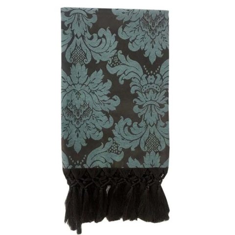Manta de Sofá Jacquard Verde com Marrom 190x140
