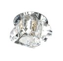 Ver imagem 2 de Kit 3 Spot Cristal Embutir 8cm Gesso Lavabo Sala Ac661