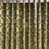 Cortina Jacquard Blackout Dourada com Preto 5,60M x 2,70M - 1